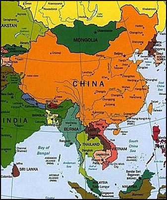 China in east asia